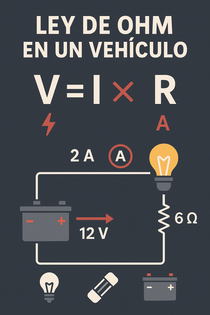 Ley de Ohm, Fundamento de la electricidad en el automóvil