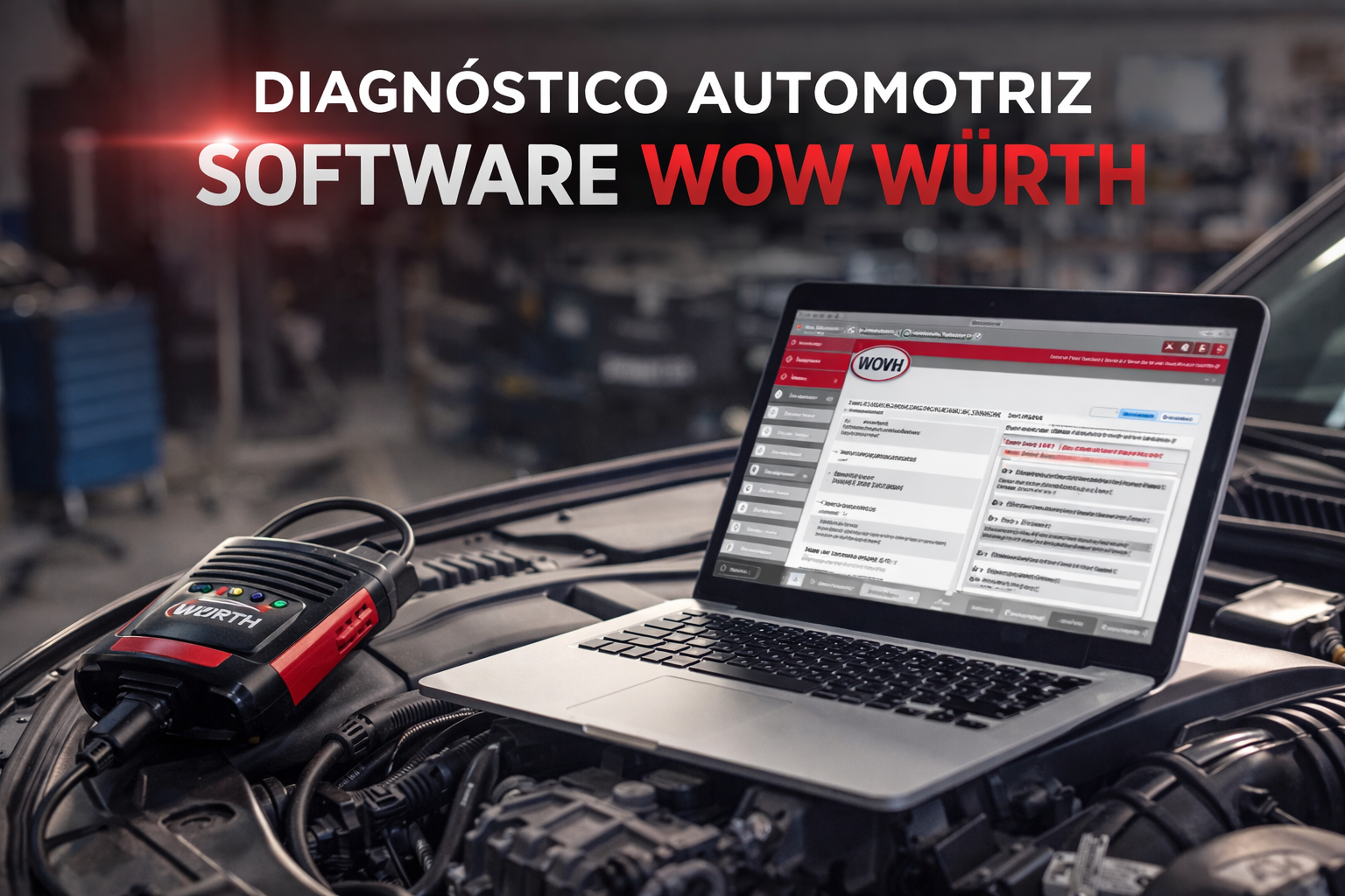 Software WOW para diagnosis automotriz, guía completa