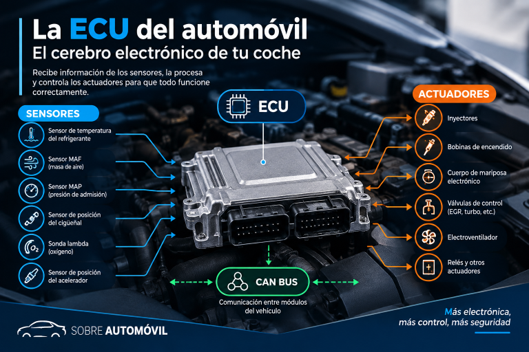 Qué es la ECU de un automóvil