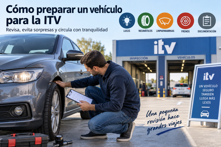 Cómo preparar un vehículo para la ITV